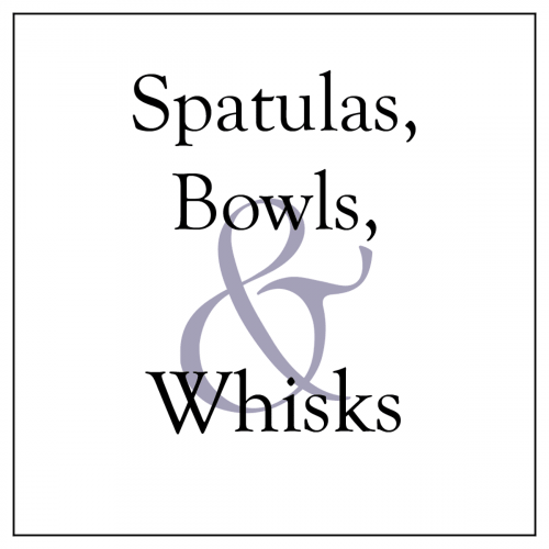 Spatulas, Bowls and Whisks