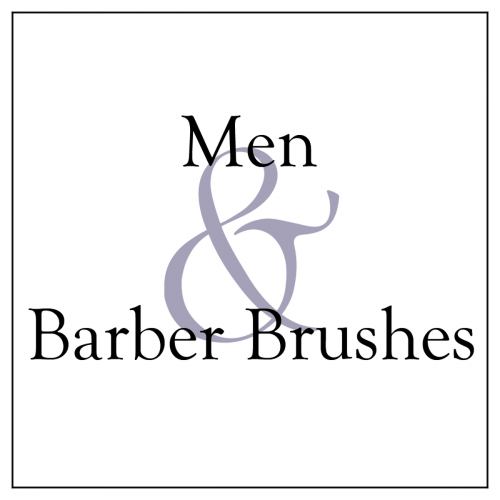 Men and Barber Brushes