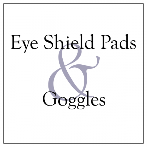 Eye Shield Pads and Googles