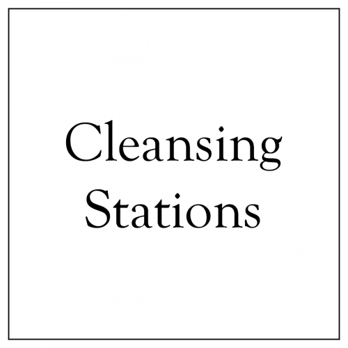 Cleansing Stations