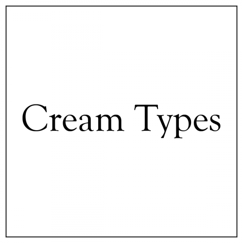Cream Types