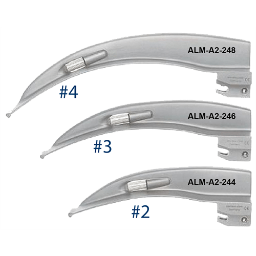 McIntosh Laryngoscope Blade, No. 2, 90mm working length | The 