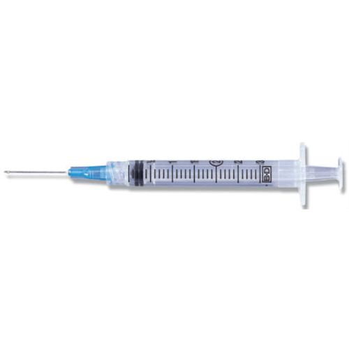 3ml Syringe with 21ga x 1.5 needle