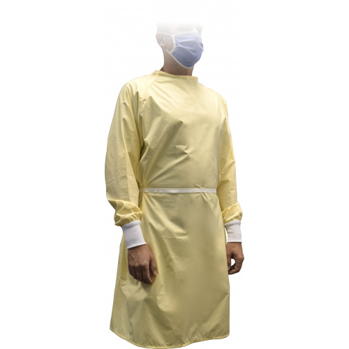 Reusable FluidResistant PolyCarbon Yellow Isolation Gowns BULK   MDT011201L  Gowns Tunic tops Fashion