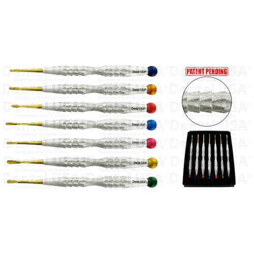 reparere Skærpe Perioperativ periode Power Flex PDL Gold coated tip Accu Lux-tome set (7pc) | The Surgical Room