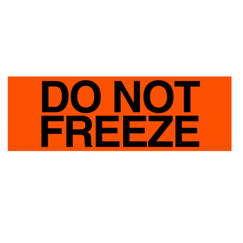 Label, Stock, MPL-112 &quot;DO NOT FREEZE&quot; 2&quot;x5&quot; (500/Rl)