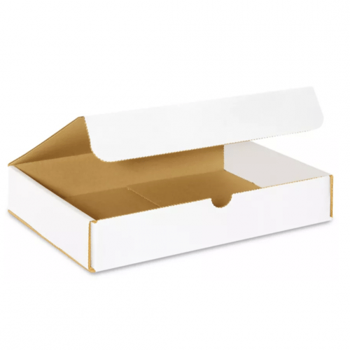 Mailer, Die-Cut, White, 11-1/4 X 8-3/4 X 2-1/8