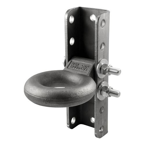 Wallace Forge 5 Position Pintle Channel With 3 Inch Lunette Eye - 25,000 LB Capacity - Model 2377305