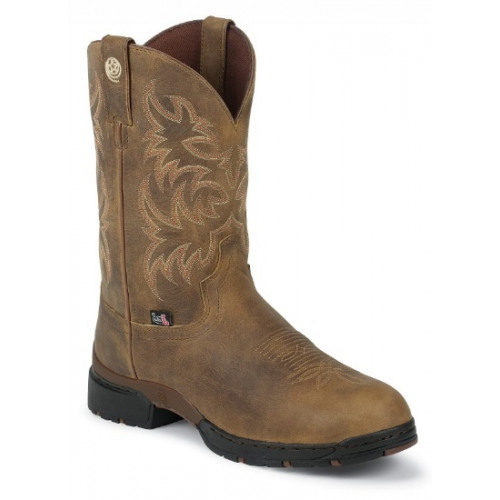 Tan Unwound Gaucho Western Boots 