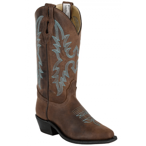 ladies tan western boots