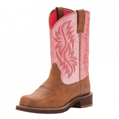 pink ariat boots