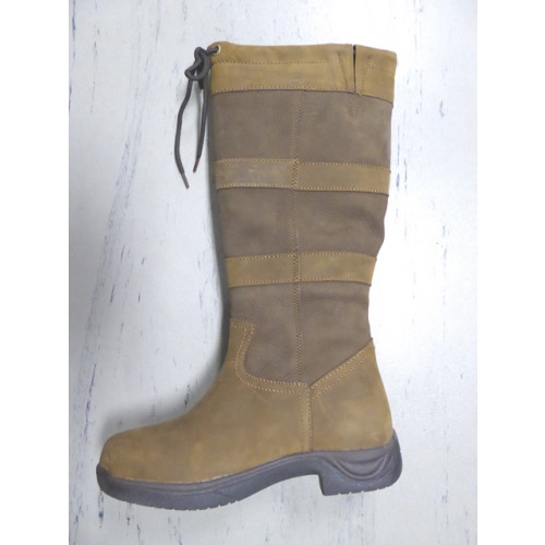 chocolate riding boots