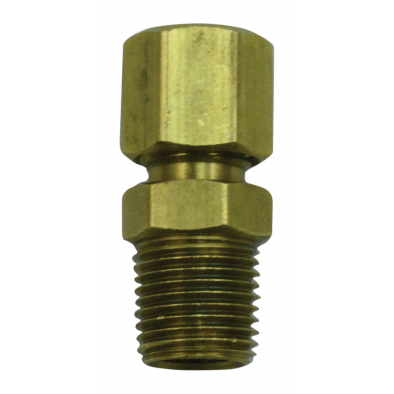 3 16 Brass Compression Fitting Str X 1 8 Npt