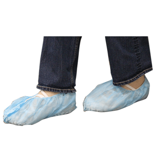 Zenith Disposable Shoe Covers Blue Pack of 100 SEC389