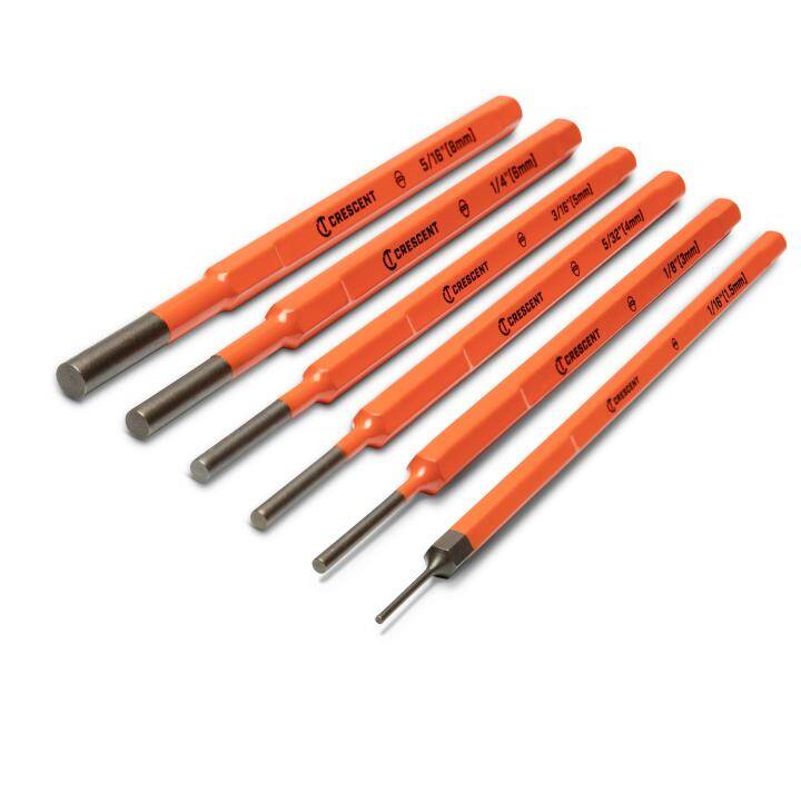 Crescent - 6 Piece Pin Punch Set - Ko-Hen Electronics Supply