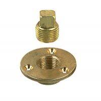 Moeller Marine Products Moeller Turn-Tite Boat Bailer Plug (1-Inch, Brass),  1 Brass Turn-TITE