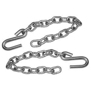 TIE Safety Chain 3/16 w/S-Hook (Pair) - MarineMaxxCanada