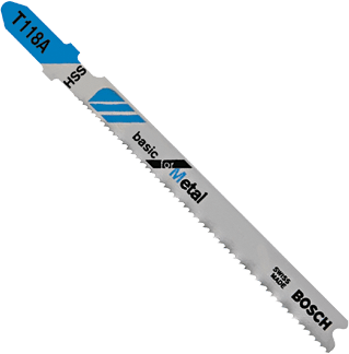 BOSCH JIGSAW BLADES 5PC T118A