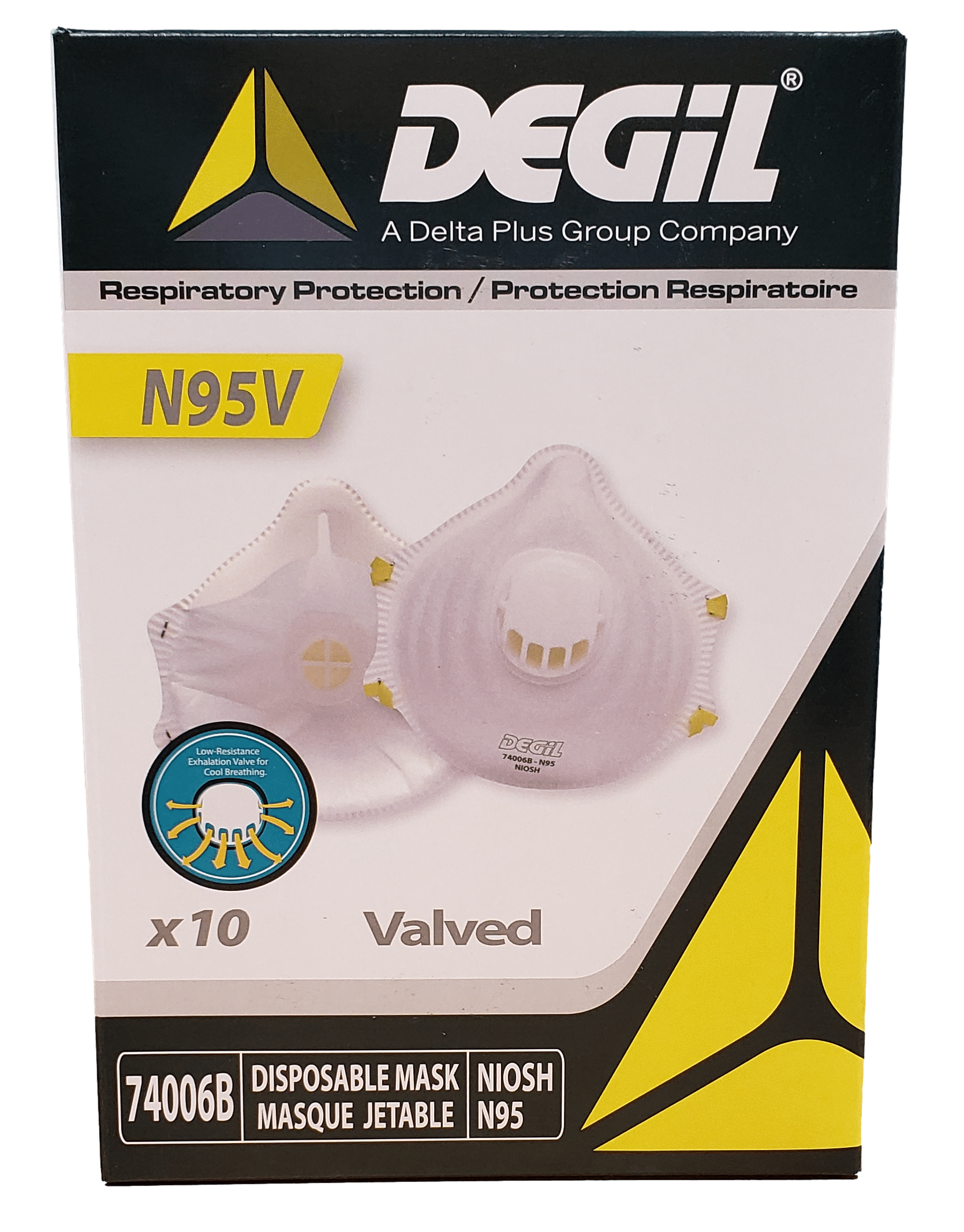 N95/W VALVE 10/BX
