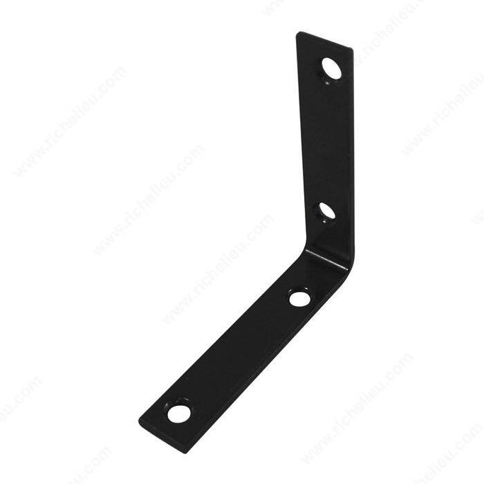 CORNER BRACE 2 5/8 X 2 5/8" FLT BLK