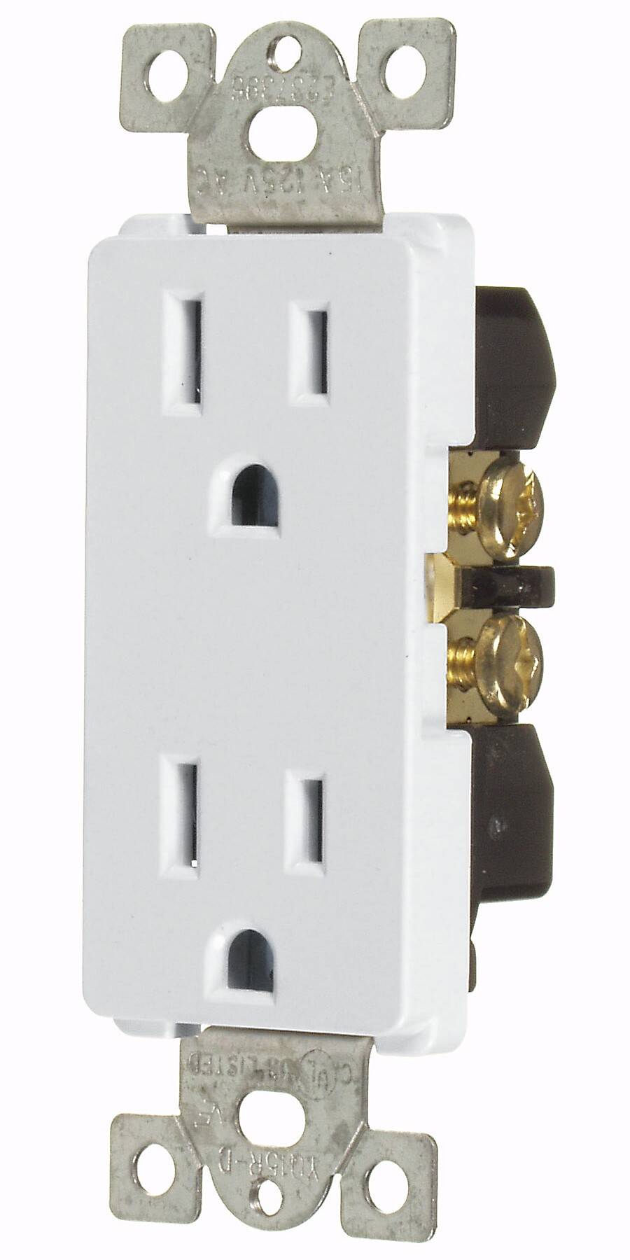 WHITE DECOR RECEPTACLE