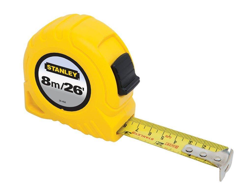 1" X 26' STANLEY TAPE METRIC