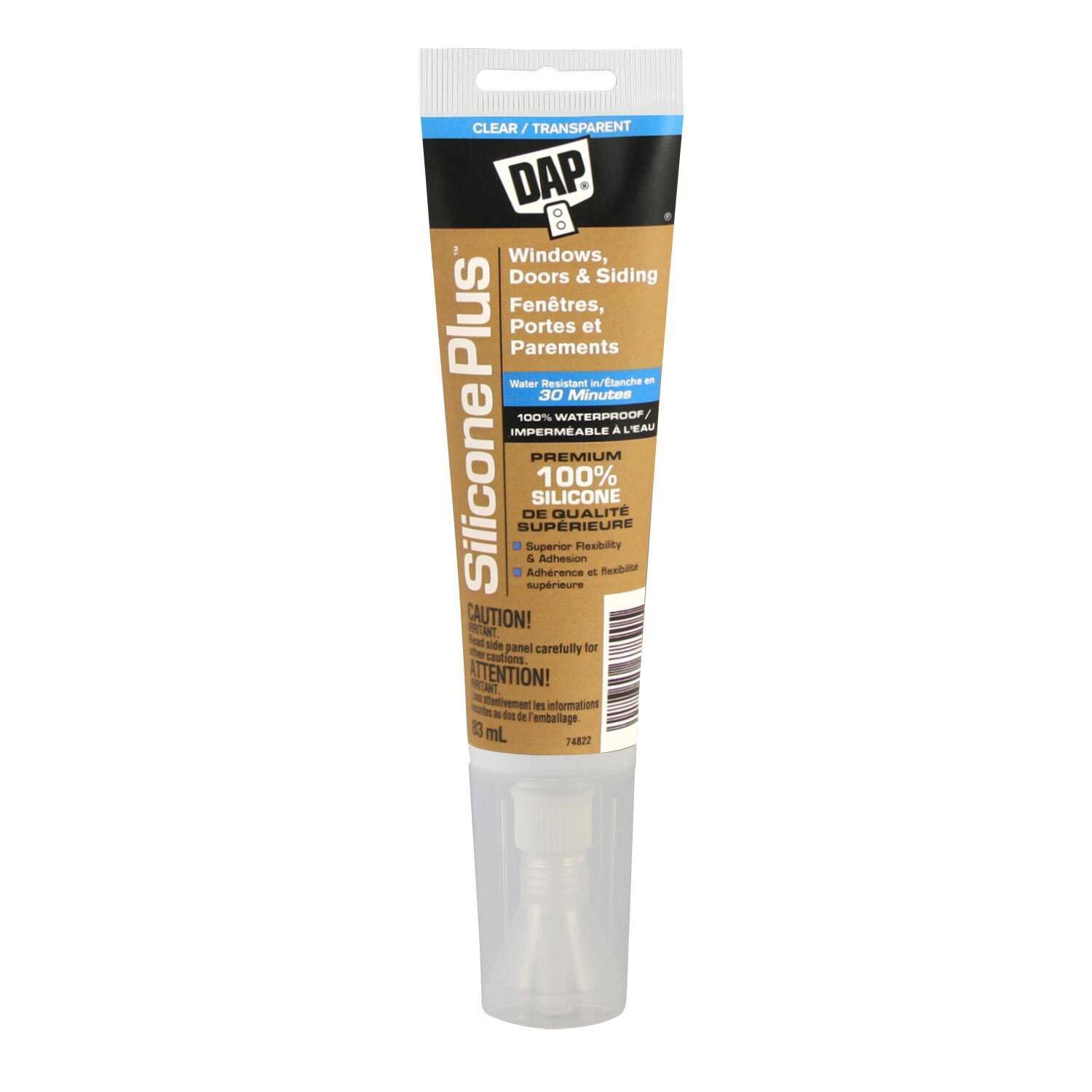 DAP SILICONE PLUS 83ML CLEAR