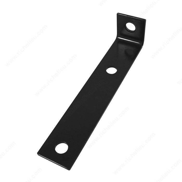 OFFSET CORNER BRACE 7-1/2" X 1- 1/2" FLT BLK