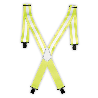 KUNY'S HI VIZ 2" WIDE SUSPENDERS