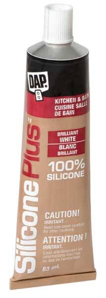 DAP SILICONE PLUS 83ML WHITE