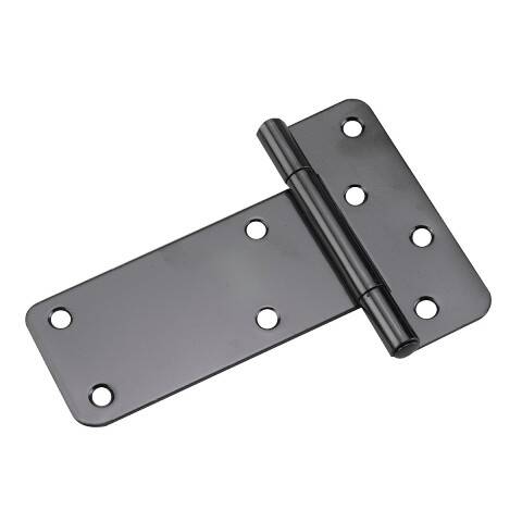 5" RECTANGLE TEE HINGE BLACK