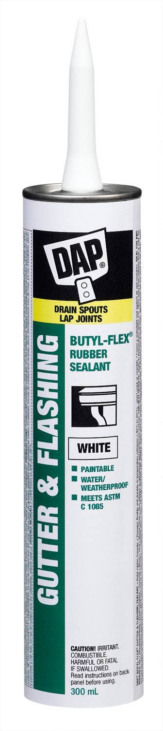DAP GUTTER & FLASHING WHITE BUTYL