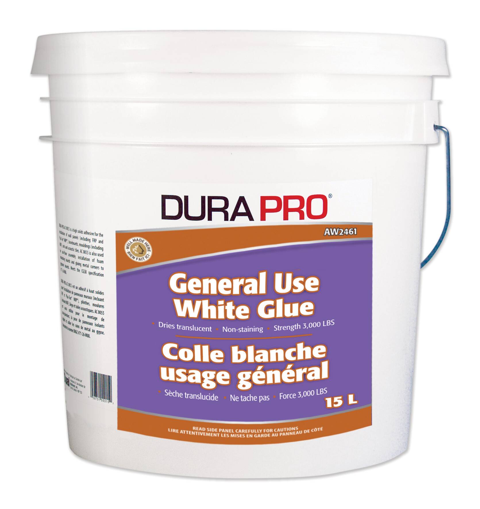 DURAL WHITE GLUE 5GAL PAIL