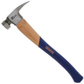 21oz WOOD FRAMING HAMMER IRWIN "CALIFORNIA"
