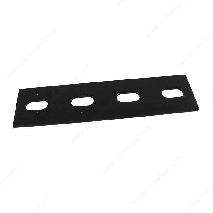 MENDING PLATE 6 X 1 1/2" FLT BLK