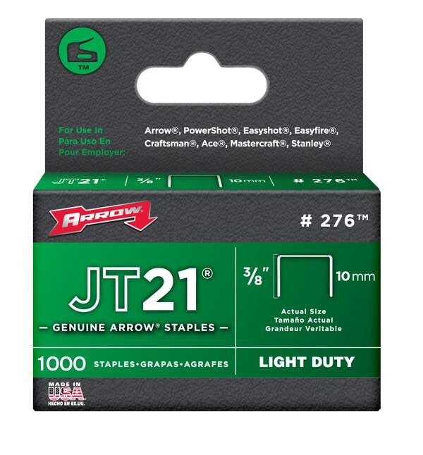 ARROW STAPLES JT21/JT27 3/8"