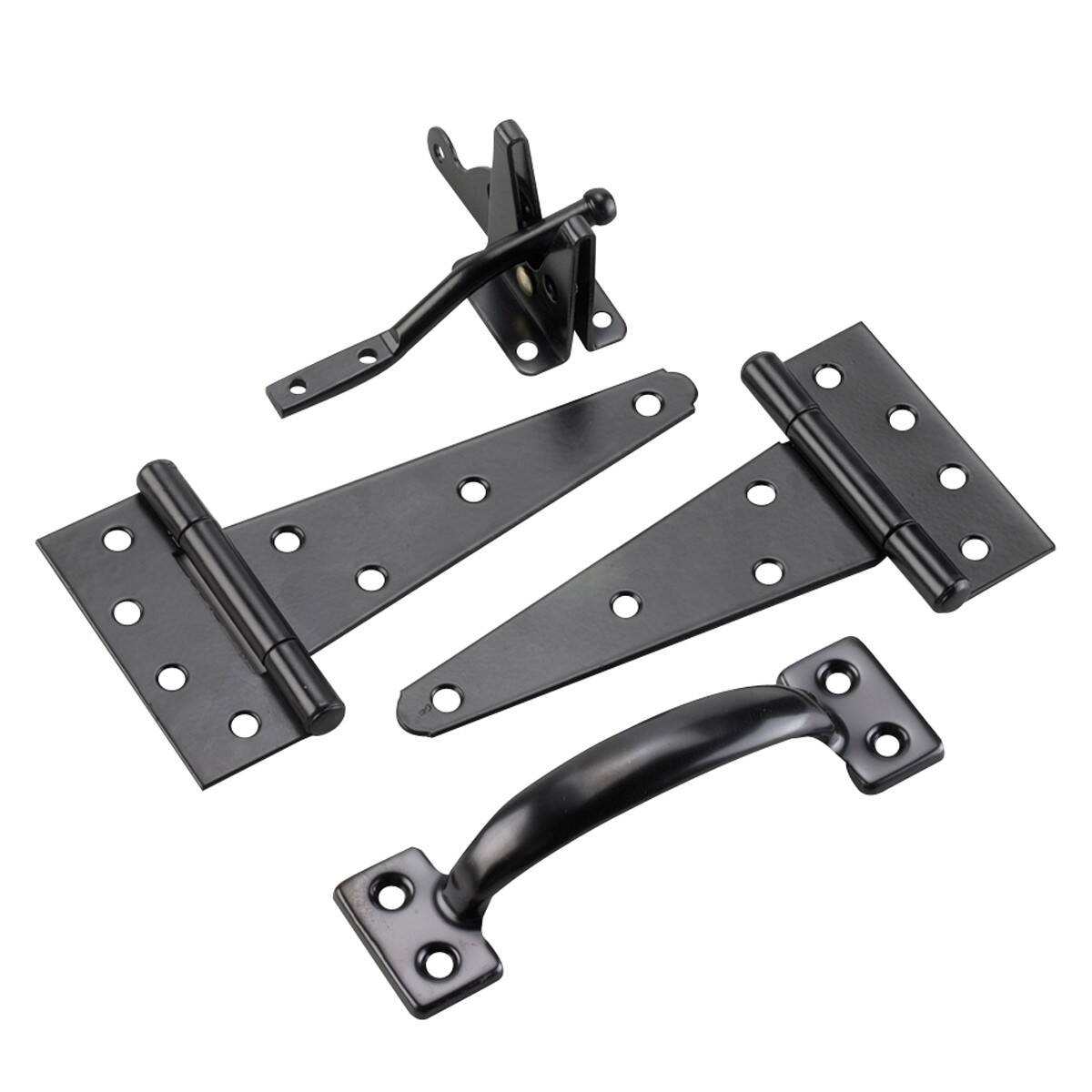 GATE HARDWARE KIT BLACK
