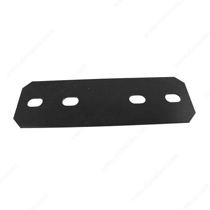 MENDING PLATE 9 1/2 X 3" FLT BLK