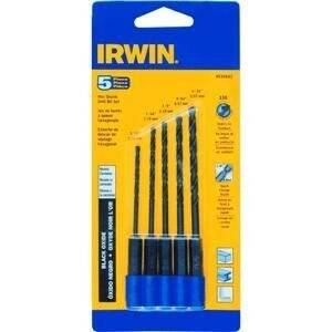 5PC BLK OXIDE HEX SHANK BIT SET