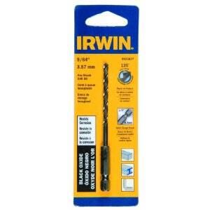 9/64" BLACK OXIDE HEX SHANK BIT
