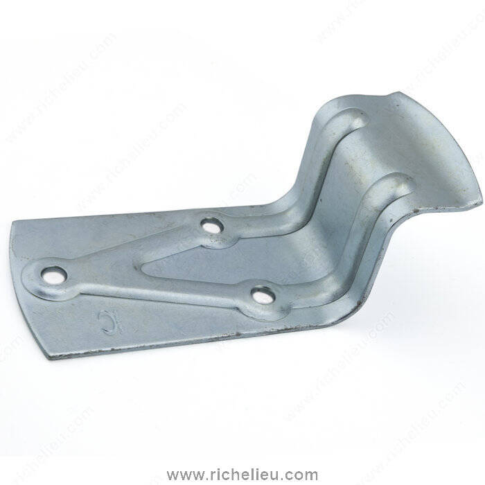 BARN DOOR BUMPER ZINC