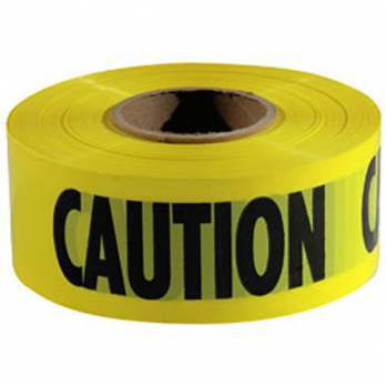 3" X 1000' CAUTION TAPE YELLOW