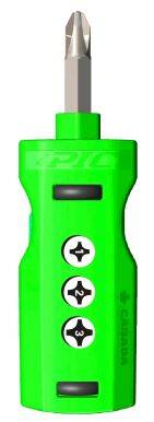 PICQUIC PIC SCREWDRIVER MIX 3PC GRN