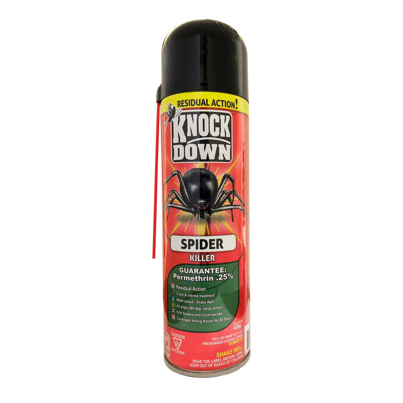 KNOCK DOWN SPIDER KILLER 439G