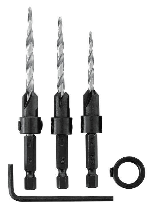 COUNTERSINK TOOL SET 4PC IRWIN