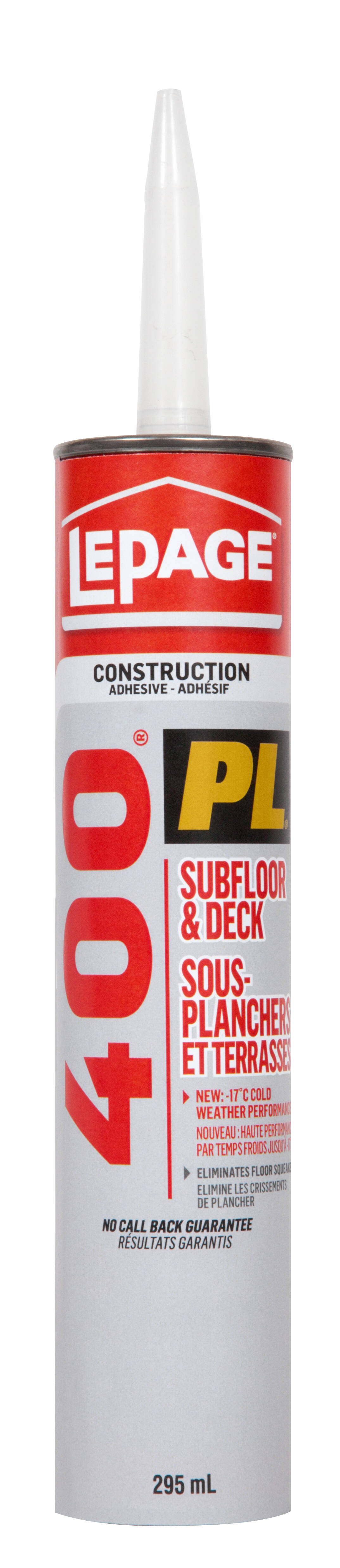 PL400 SUBFLOOR GLUE 295ML