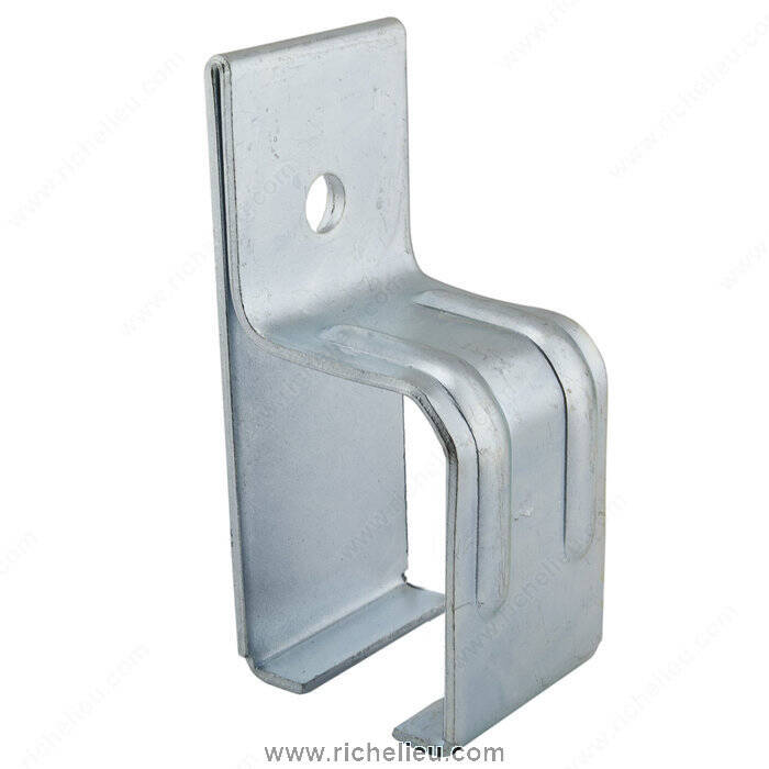 BARN DOOR TRACK HANGER ZINC