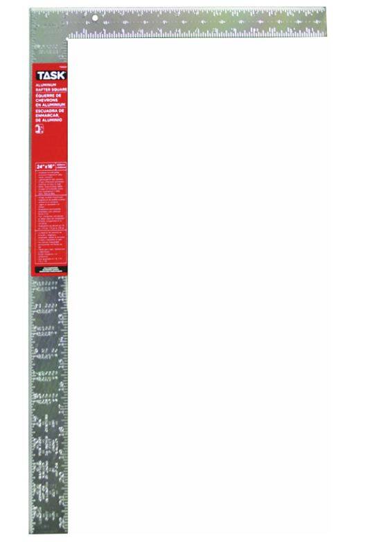 TASK ALUM RAFTER SQ EMBOSSED 24"