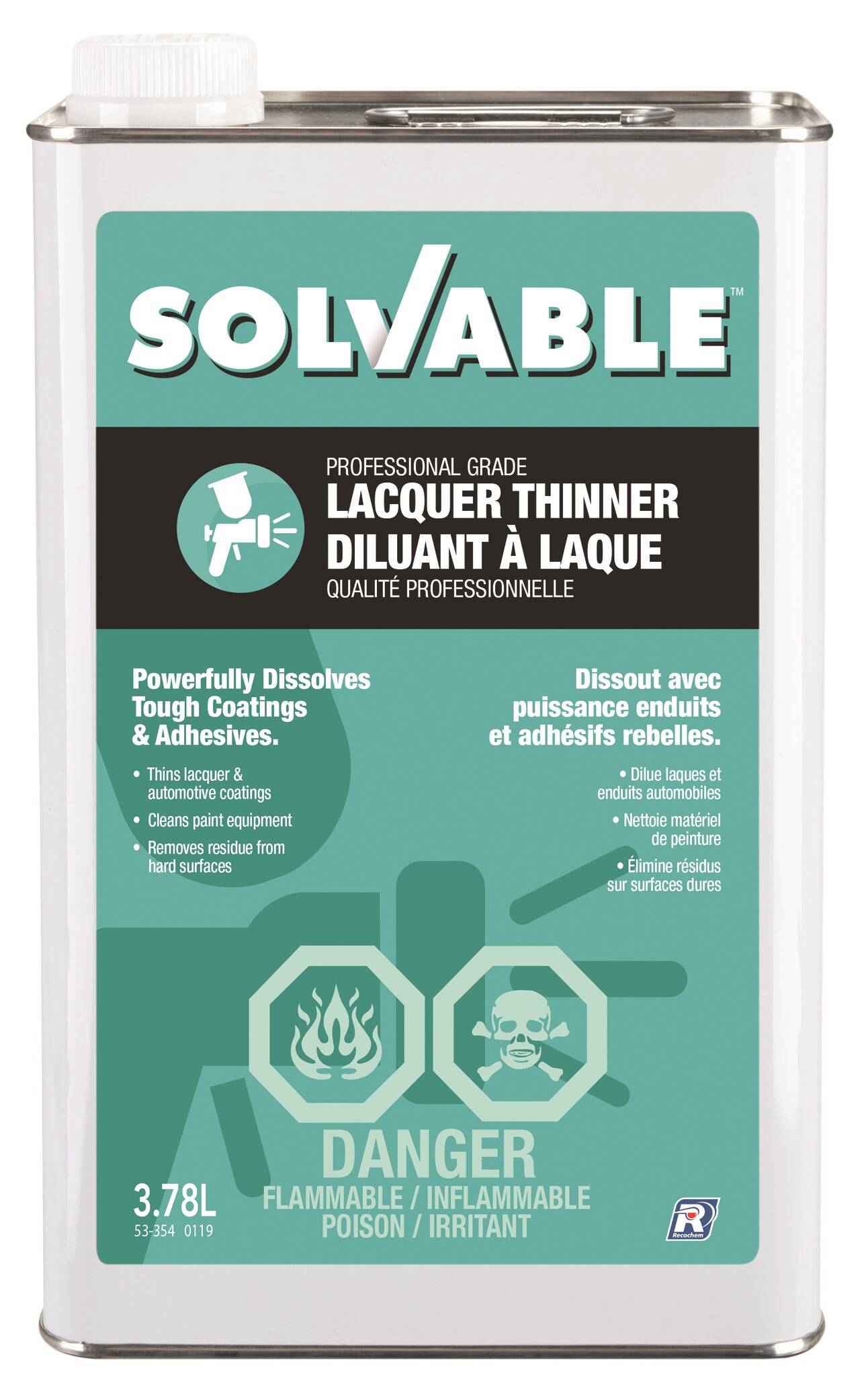 4 LITRES LACQUER THINNER