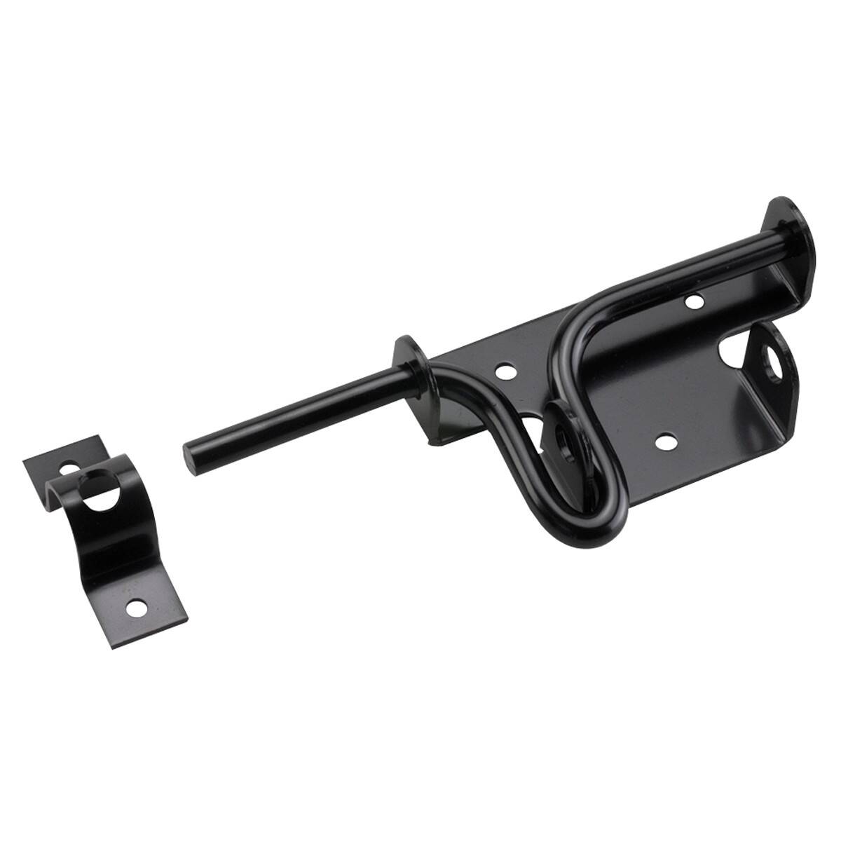 SLIDE ACTION GATE LATCH BLACK
